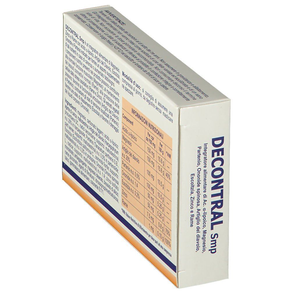 DECONTRAL 20 COMPRESSE