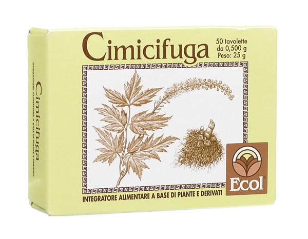 Integratore Cimicifuga 500mg per il benessere in menopausa