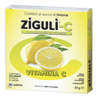 Integratore Ziguli C Limone con Vitamina C, 40 confetti