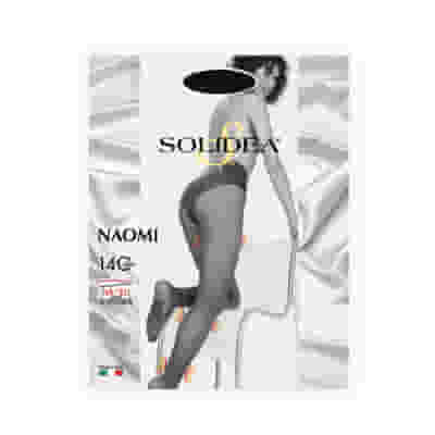 Collant Solidea Naomi 140 den compressione graduata, camel tg.4