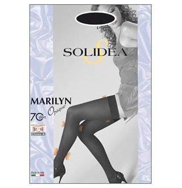 Calza autoreggente Solidea Marilyn 70 opaco moka, taglia 1