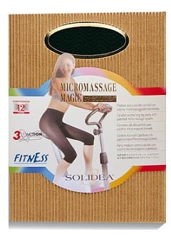 Panty Solidea Magic Fitness Nero taglia 2, anticellulite