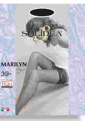 MARILYN 30 SHEER CALZA AUTOREGGENTE CAMEL 4