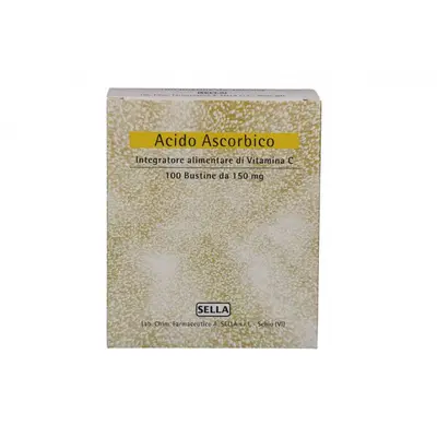 SELLA ACIDO ASCORBICO 100 BUSTINE SELLA ACIDO ASCORBICO 100 BUSTINE