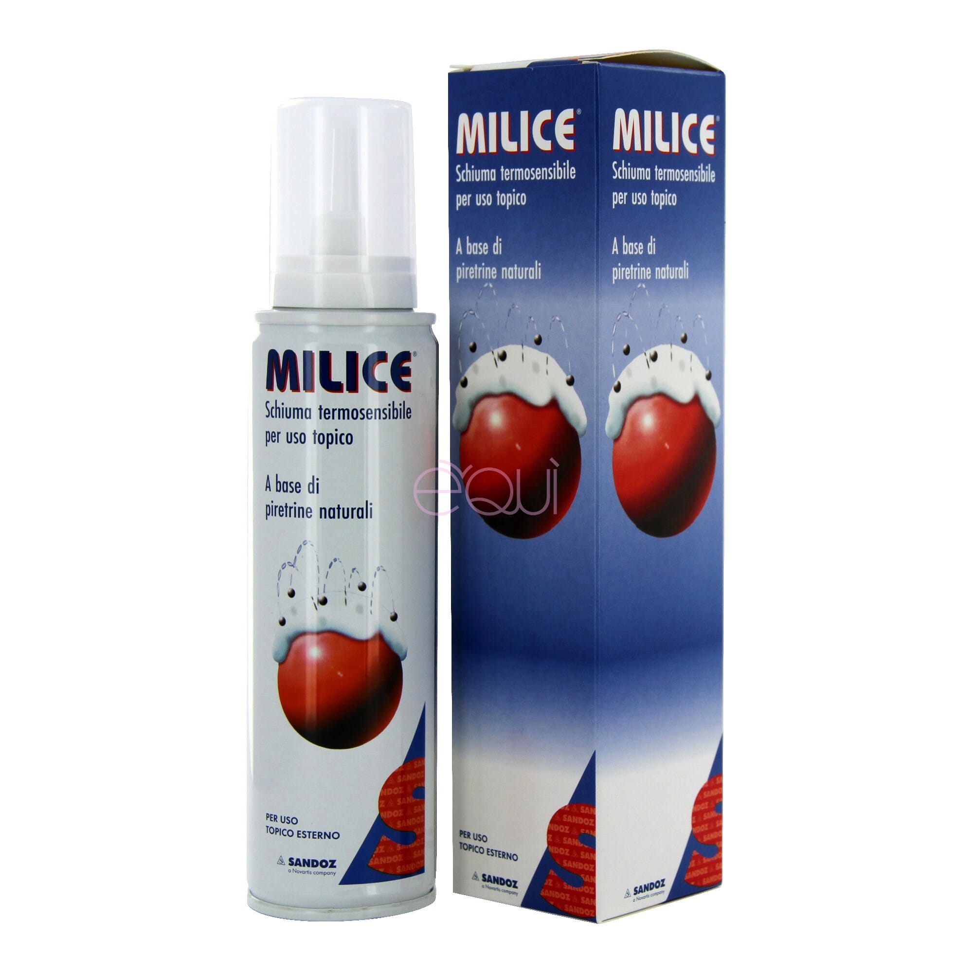 Schiuma antipidocchi Milice Termosensibile 150ml