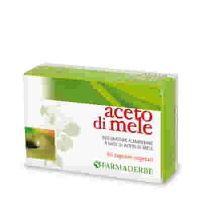 Integratore Aceto di Mele Farmaderbe 60 capsule drenante