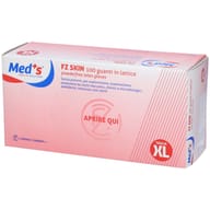 GUANTO SKIN LATTICE SENZA POLVERE MISURA EXTRA LARGE 100 PEZZI