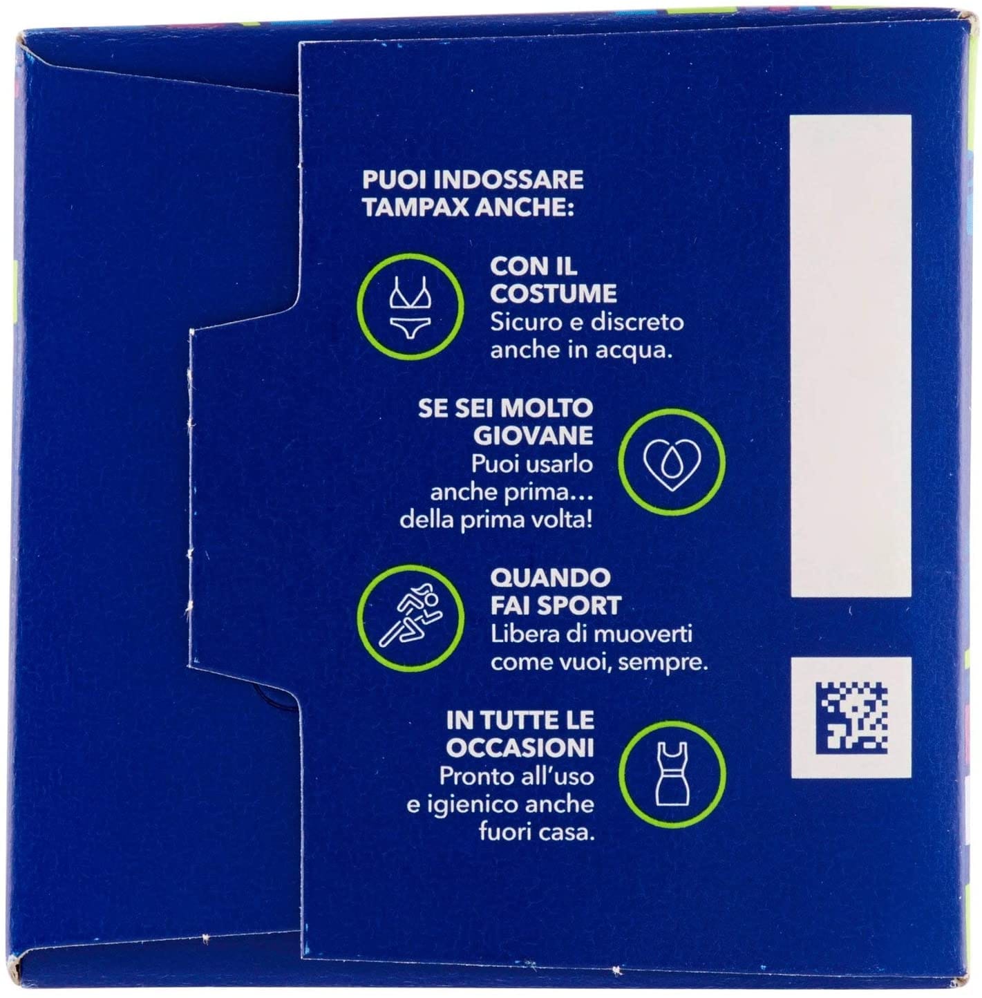 Tamponi Tampax Compak Super con Applicatore, 16 pezzi