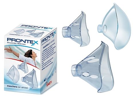 Maschera Pediatrica Aerosol Prontex Fast Line In Plastica