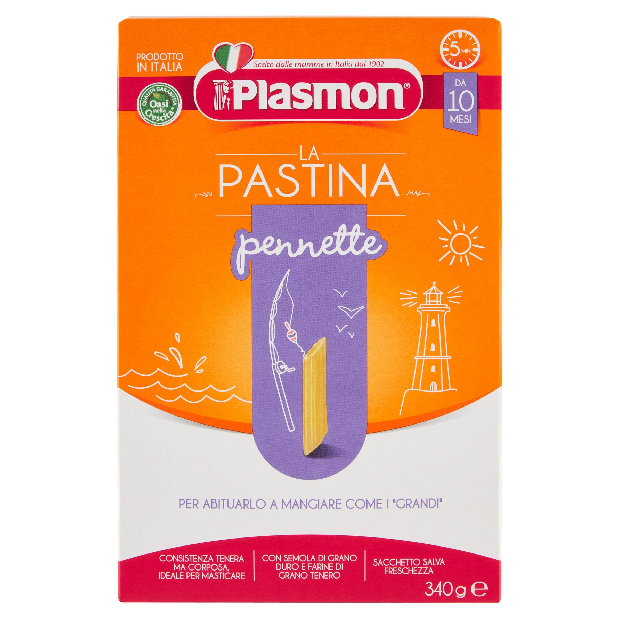 Plasmon Pennette 340 G 1 Pezzo