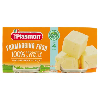 PLASMON OMOGENEIZZATO FORMAGGINO 80 G X 2 PEZZI PLASMON OMOGENEIZZATO FORMAGGINO 80 G X 2 PEZZI