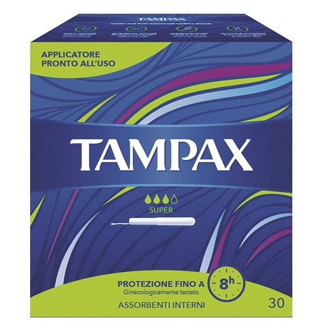 Tampax Blue Box Super 30 Pezzi