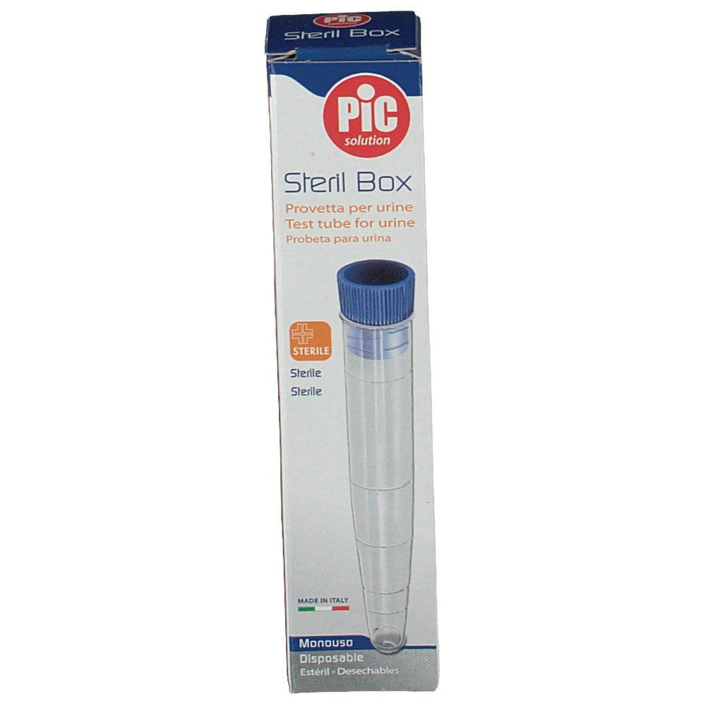 Provetta PIC per analisi urine 12ml con tappo a pressione
