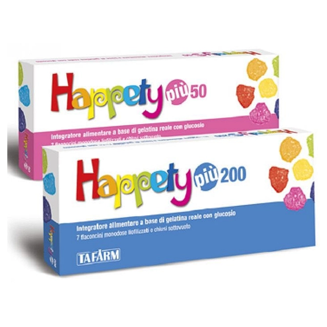 Happety Piu 50 7 Flaconcini 50 Mg