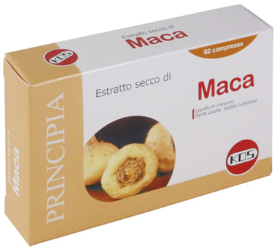 Integratore Maca Estratto Secco, 60 compresse tonico