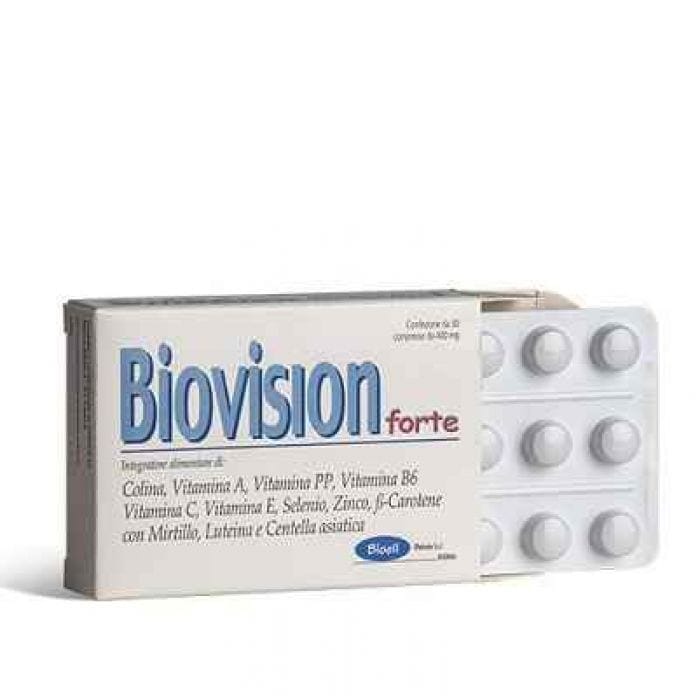 Integratore Biovision Forte per la vista, 30 compresse
