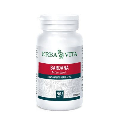 Integratore ErbaVita Bardana 500mg, 60 capsule vegetali