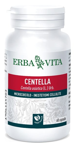 Integratore Centella Asiatica Erba Vita 60 capsule 450mg