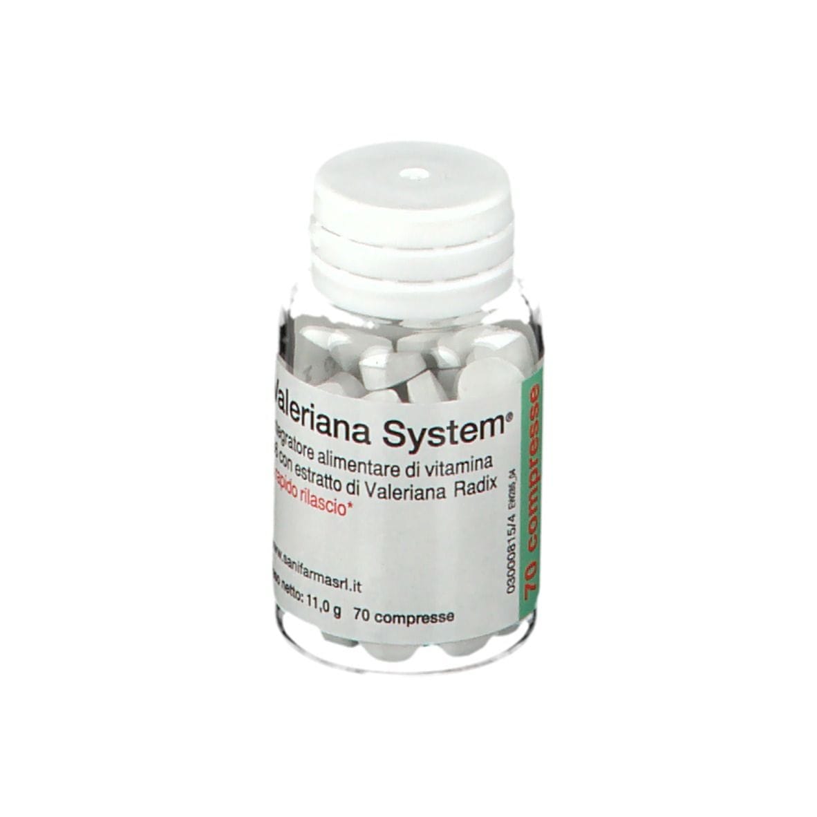 Integratore Valeriana System per il sonno, 70 compresse