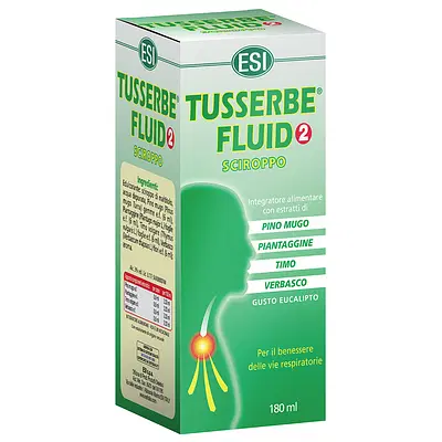 ESI TUSSERBE FLUID SCIROPPO 180 ML ESI TUSSERBE FLUID SCIROPPO 180 ML