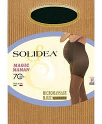Collant Gestante Solidea Magic Maman 70 den, compressione graduata nero