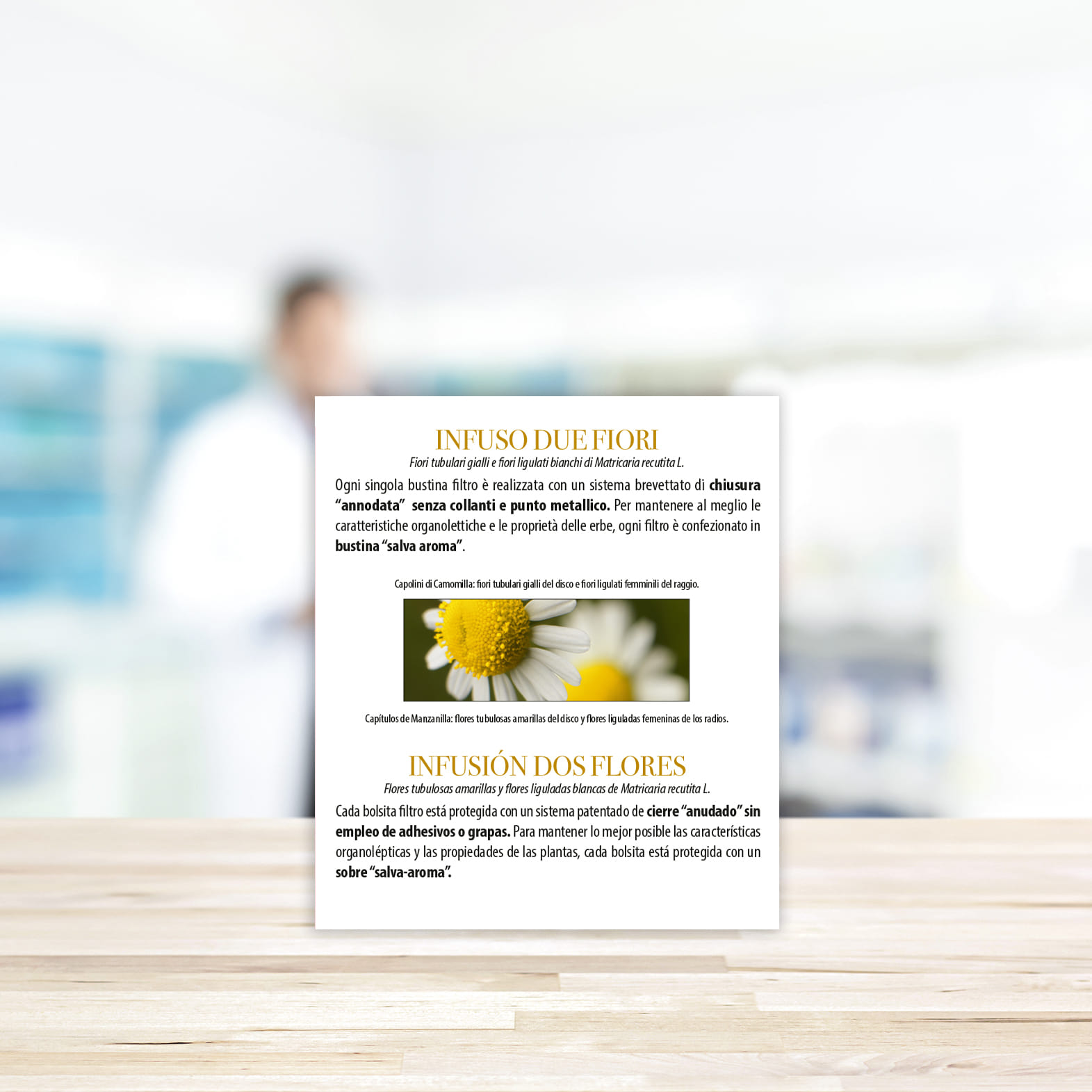 L'INFUSO DUE FIORI TISANA 20 FILTRI