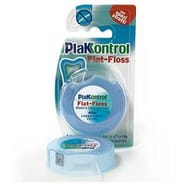 Filo interdentale Plakkontrol Flat Floss 40m piatto