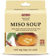 Zuppa di Miso Istantanea Mitoku al Tofu, 4 bustine da 10g