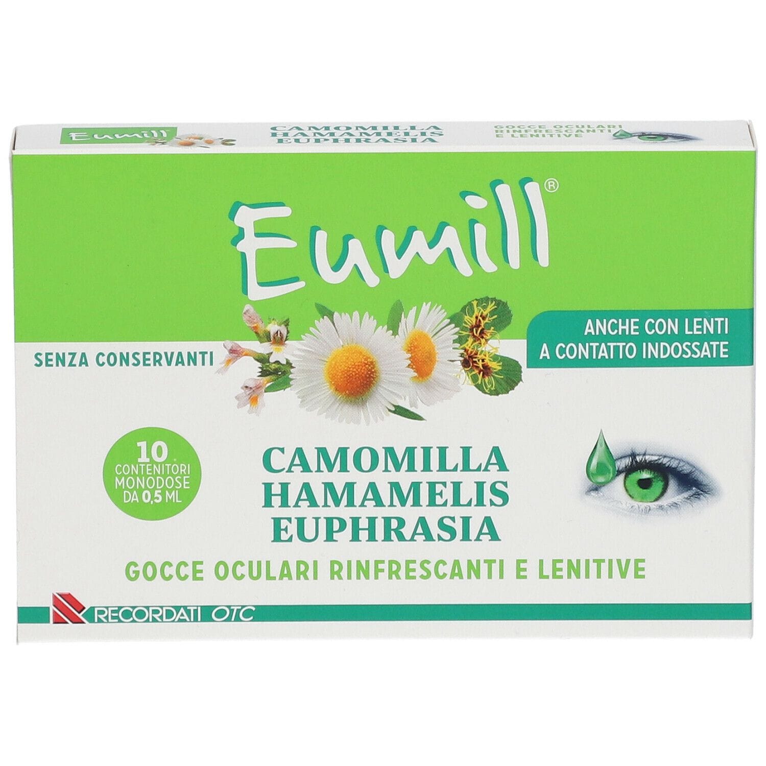 EUMILL GOCCE OCULARI 10 FLACONCINI MONODOSE 0,5 ML