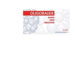 Oligobauer 4 Rame Oro Argento, 20 fiale da 2ml