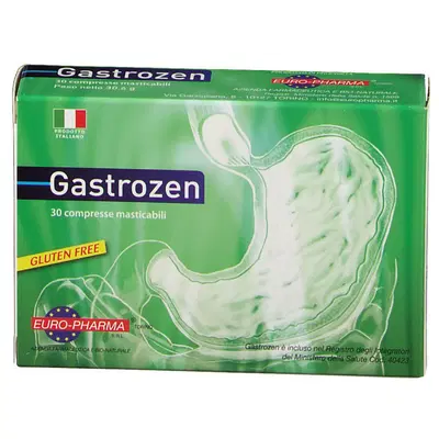 GASTROZEN 30 COMPRESSE MASTICABILI GASTROZEN 30 COMPRESSE MASTICABILI