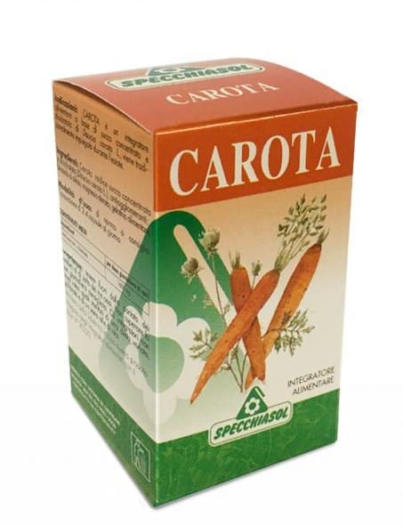 Integratore Carota Erbe Specchiasol, 75 capsule flacone