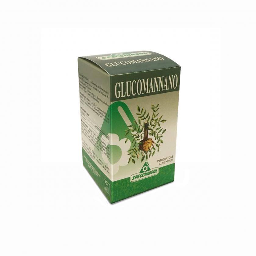 Integratore Specchiasol Glucomannano Erbe, 80 capsule