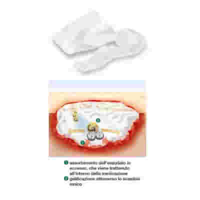 MEDICAZIONE SUPRASORB CON ALGINATO DI CALCIO TAMPONE 2G 30CM 5 PEZZI