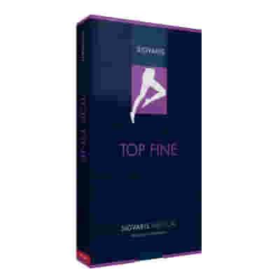 SIGVARIS 701 CCL1 TFQ COLLANT TOP FINE CORTO PUNTA CHIUSA NERO L