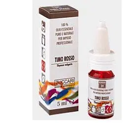 ZUCCARI OLIO ESSENZIALE TIMO ROSSO 5 ML ZUCCARI OLIO ESSENZIALE TIMO ROSSO 5 ML