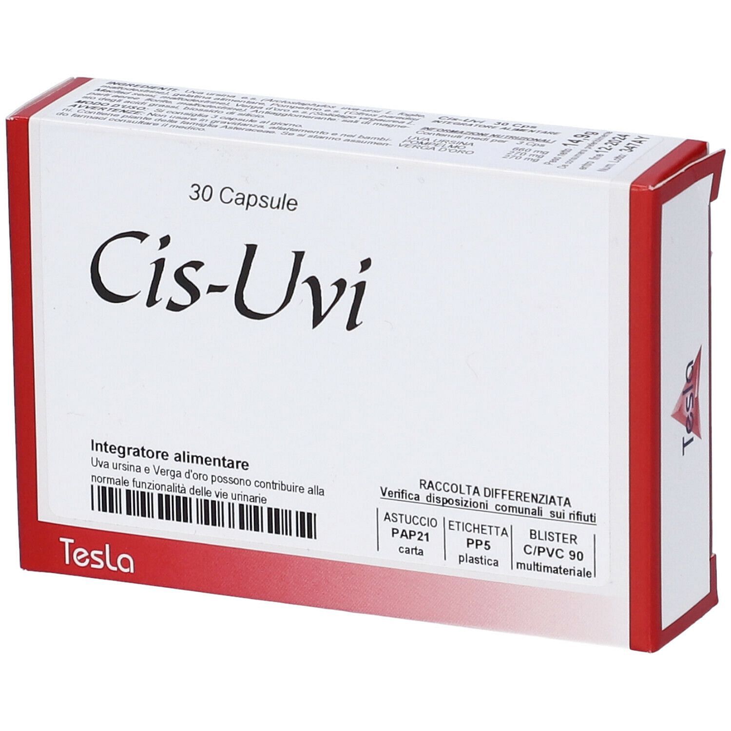 Cis Uvi 30 Capsule 15,36 G