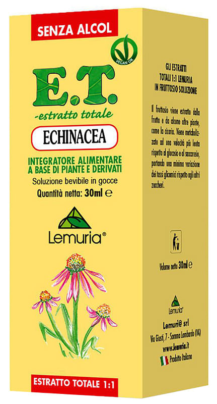 Et Estratto Totale Echinacea 30 Ml Senza Alcol