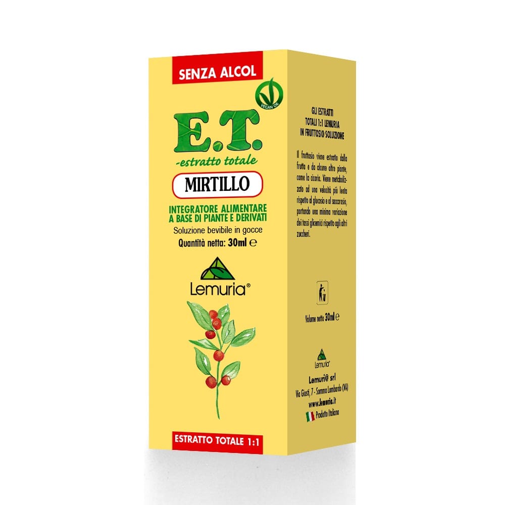 Integratore di Mirtillo Estratto Titolato in Gocce 30ml