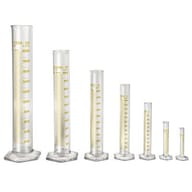 Cilindro graduato da laboratorio in vetro pirex 250ml