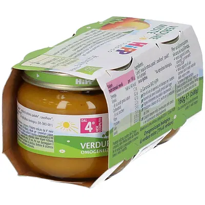 HIPP BIO HIPP BIO OMOGENEIZZATO VERDURE MISTE 2X80 G HIPP BIO HIPP BIO OMOGENEIZZATO VERDURE MISTE 2X80 G