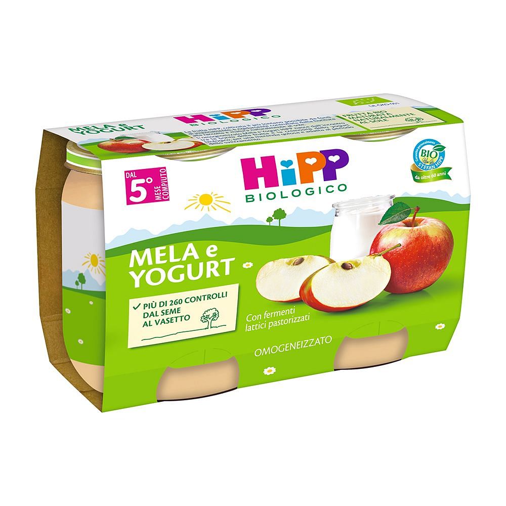 Hipp Bio Hipp Bio Omogeneizzato Mela Yogurt 2 X125 G