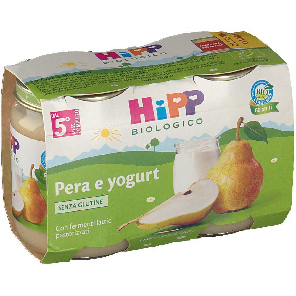 Hipp Bio Hipp Bio Omogeneizzato Pera Yogurt 2 X125 G