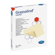 GARZA PARAFFINATA GRASSOLIND 10X10CM 10 PEZZI