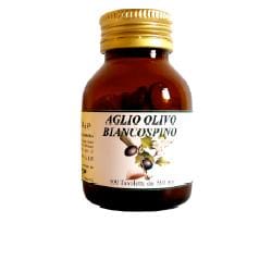 Integratore Aglio Olivo Biancospino, 100 tavolette