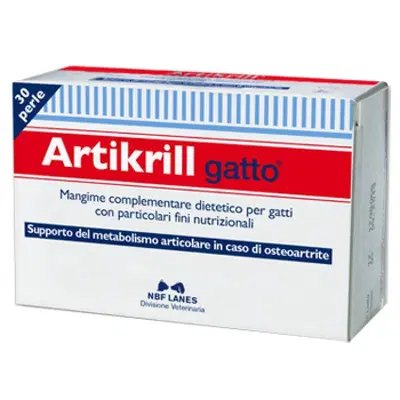 NBF Lanes Artikrill DOL Gatto Pasta 30 gr Condroprotettore per Gatti - quattrozampe NBF Lanes Artikrill DOL Gatto Pasta 30 gr Condroprotettore per Gatti - quattrozampe