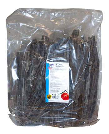 Alga Kombu essiccata al sole, formato da 1 kg