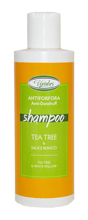 Shampoo antiforfora al Tea Tree e Salice Bianco, 200ml