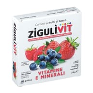Integratore Zigulì Vit Frutti di Bosco, 40 confetti