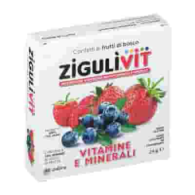 Integratore Zigulì Vit Frutti di Bosco, 40 confetti